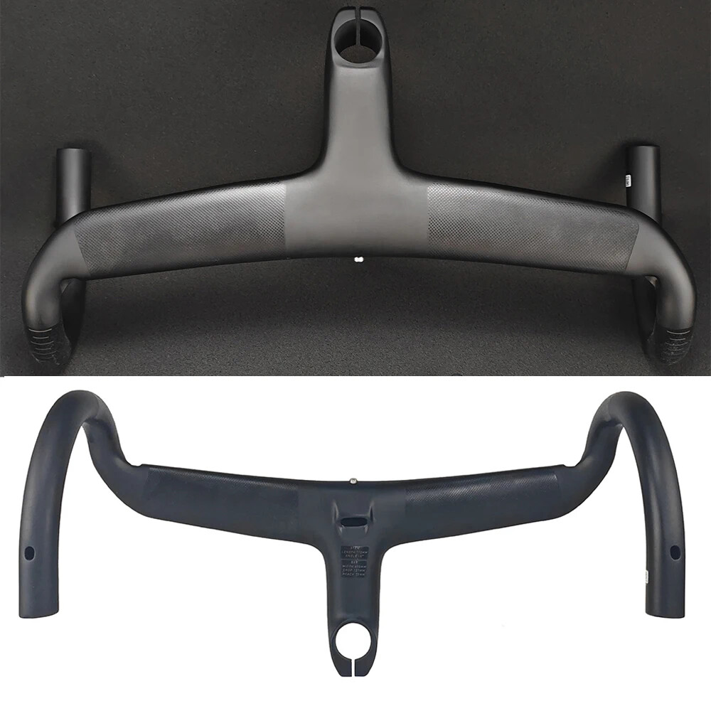 Road Bicycle Carbon Fiber Handlebar 6 Degree Stem 75/90/100/110/110/120/135mm