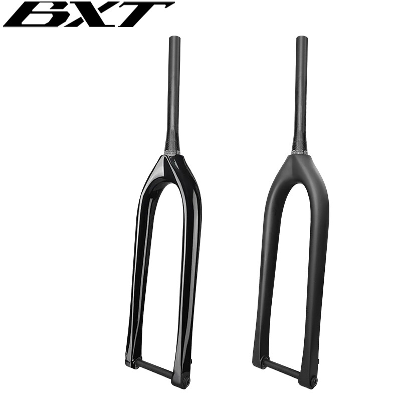 BXT 29er Carbon Mountain Bike Fork Rigid Fork Disc Brake MTB Frok Thru Axle