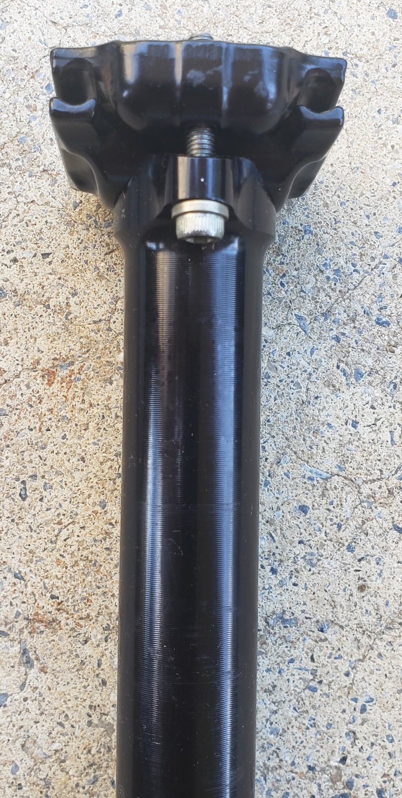 THOMSON ELITE BLACK Aluminum 27.2mm x 330mm Length ZERO SETBACK SEATPOST 232 GR