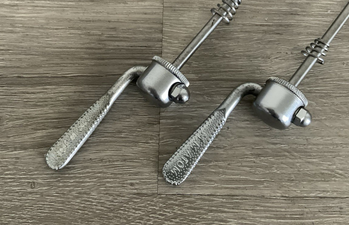 MAILLARD MM ATOM QUICK RELEASE SKEWER SET 100-122/126 MM SPACING STEEL 170 GRAMS