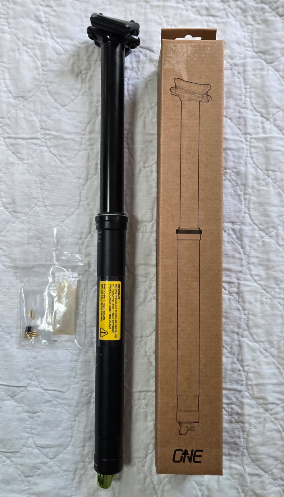 OneUp Components V2 Dropper Seatpost 180mm x 30.9mm – Brand New In Box