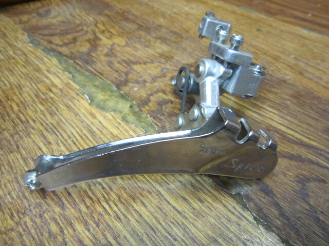 NOS VINTAGE SUNTOUR SPIRT 28.6 CLAMP-ON BOTTOM PULL FRONT DERAILLEUR
