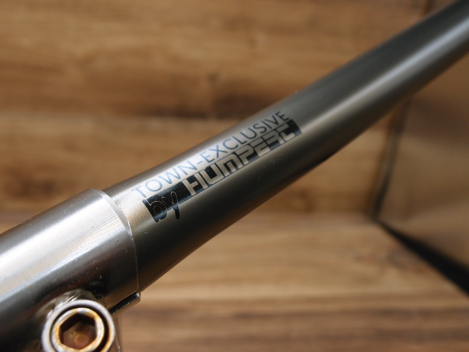 flat handlebar Humpert professional town exclusive + stem ahead steel 1 1/8 in