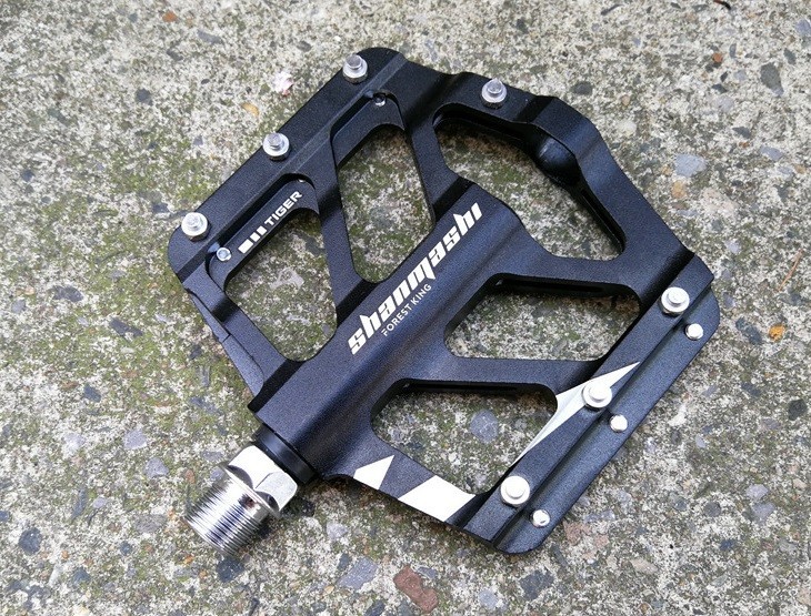CNC Aluminum Road MTB Folding Bike Bicycle Pedal Flat Pedals Bearing Tiger