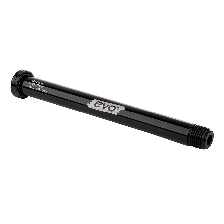 EVO Shaft Bolt Thru Axle Front, 15x110mm TA, Length: 158mm, Thread Length: