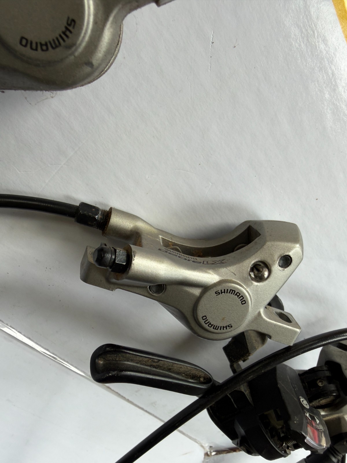 Shimano LX MTB Shift/Brake Levers 9×3 Speed Hydraulic Disc complete set ST-M585