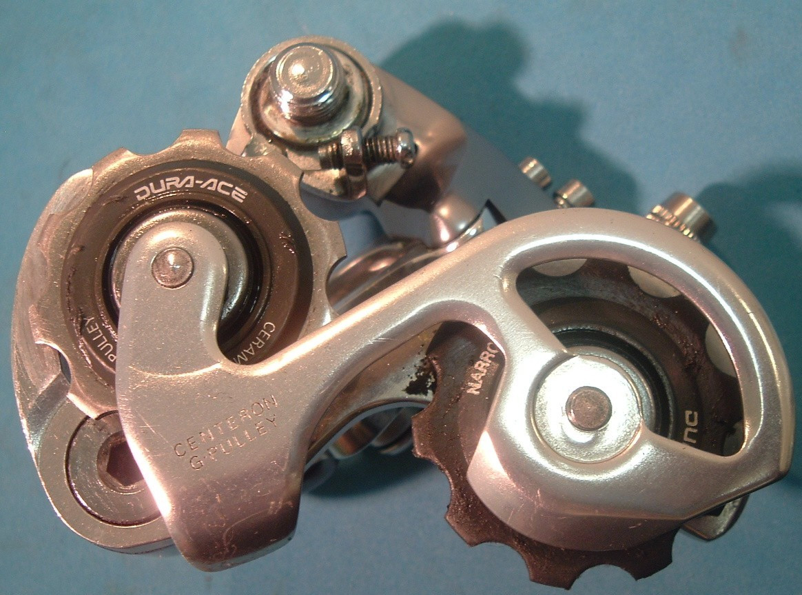 Shimano Dura Ace RD-7402 Rear Road Derailleur -7/8-Spd- 206 Grams -VG Plus Cond
