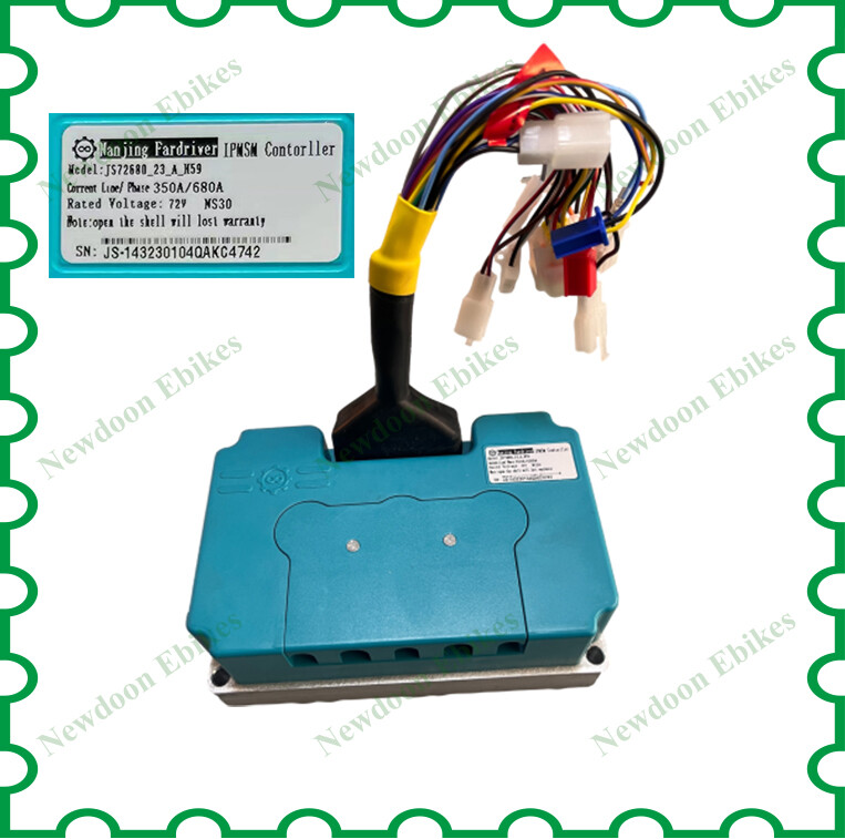 US Stock QS138 4000W 90H 120KPH Mid Drive Motor+ND72530 controller For Dirt bike
