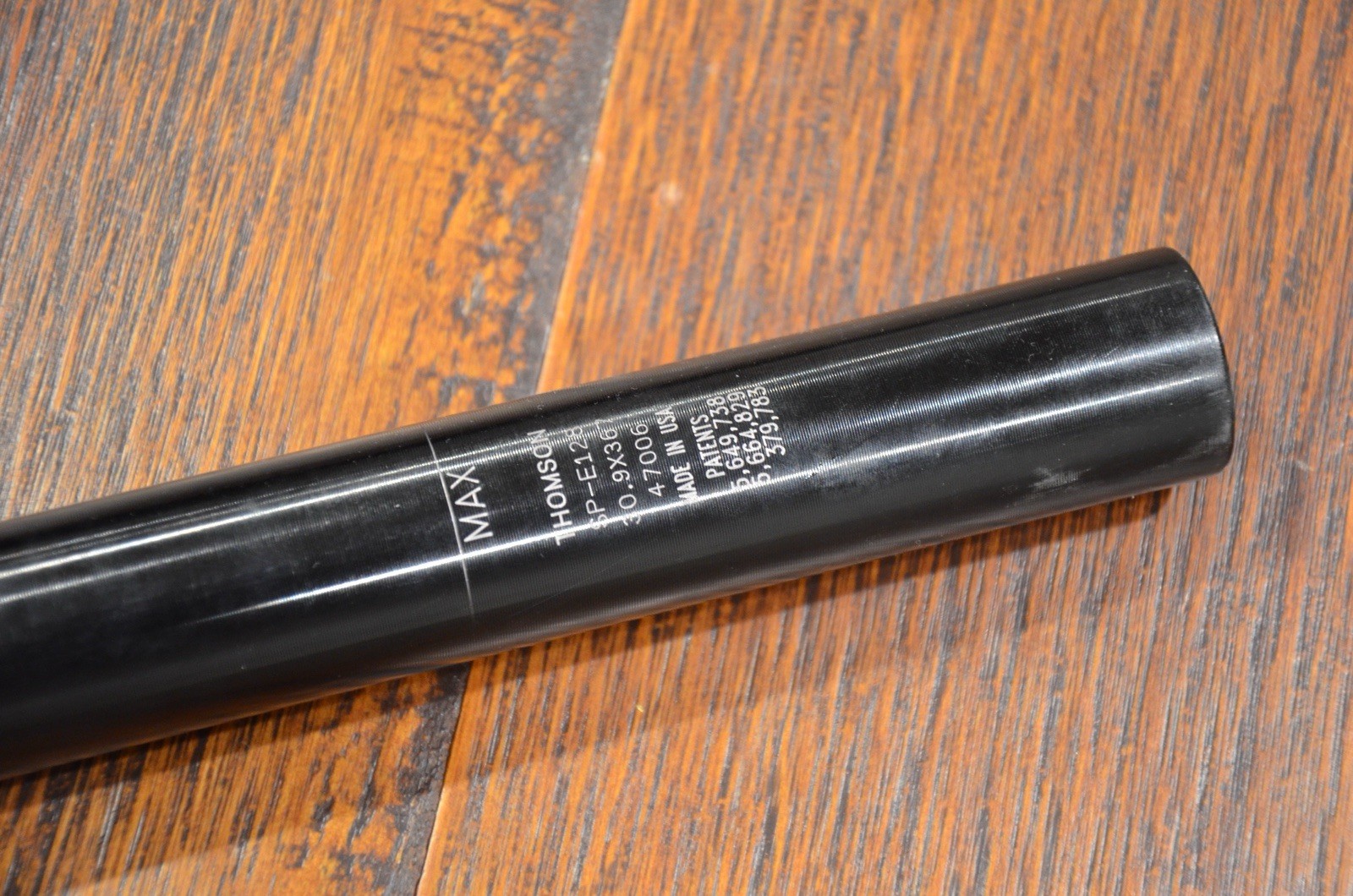 Thompson Elite Seatpost Black Aluminum 30.9x367mm Road Bike MTB Made in USA