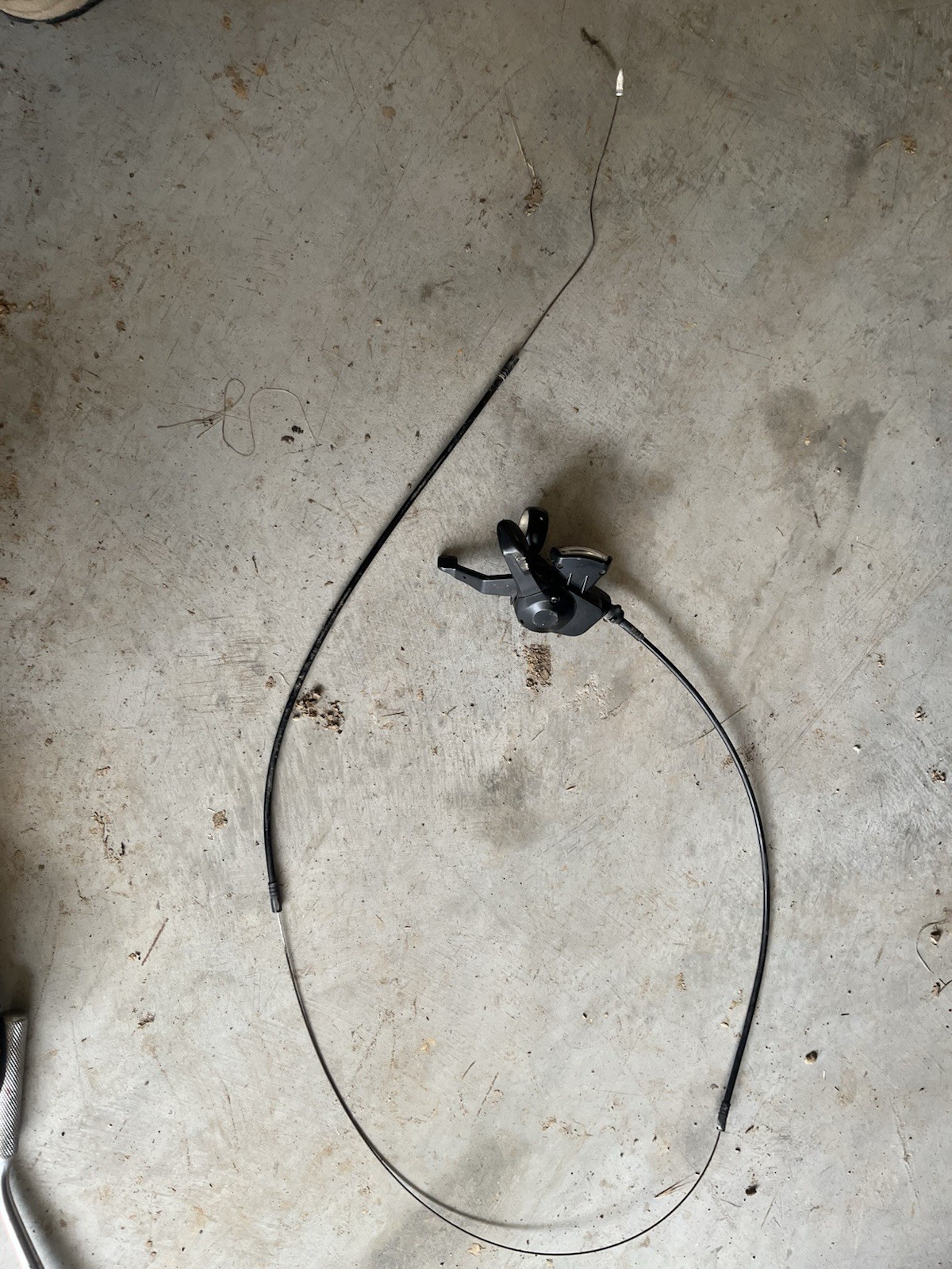 Shimano Set Speed Mountain Bike Thumb Gear Shift Lever And Cable