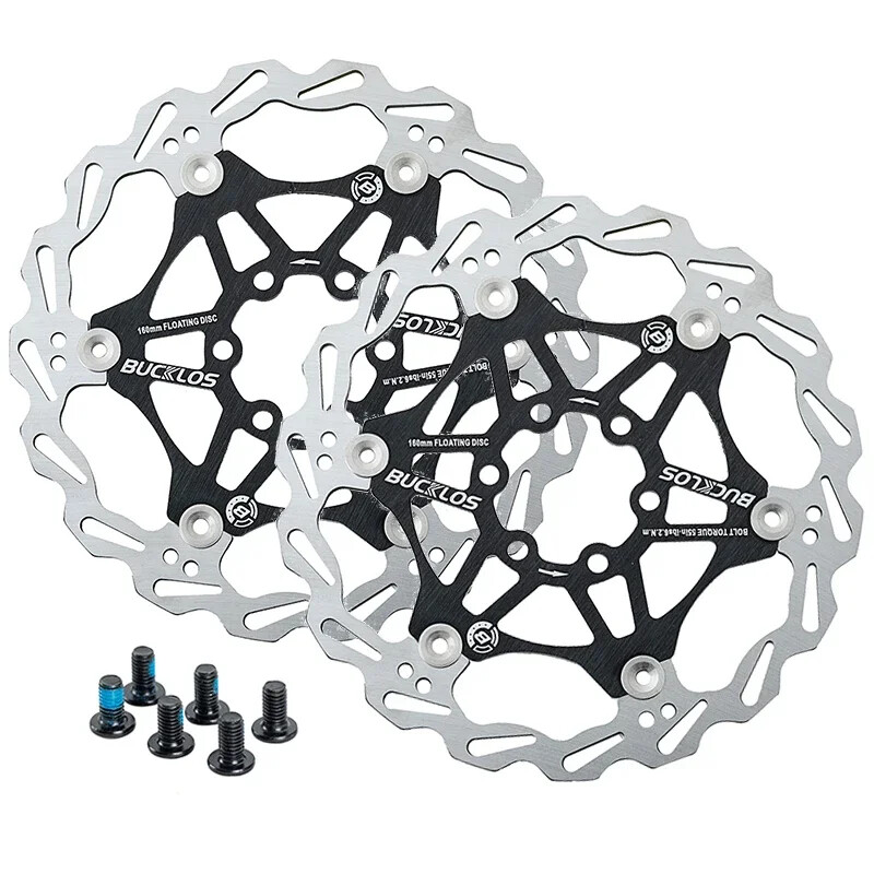 Hydraulic Brake Set 800/1500mm Mountain Bike Disc Brake Set 160mm Brake Rotor