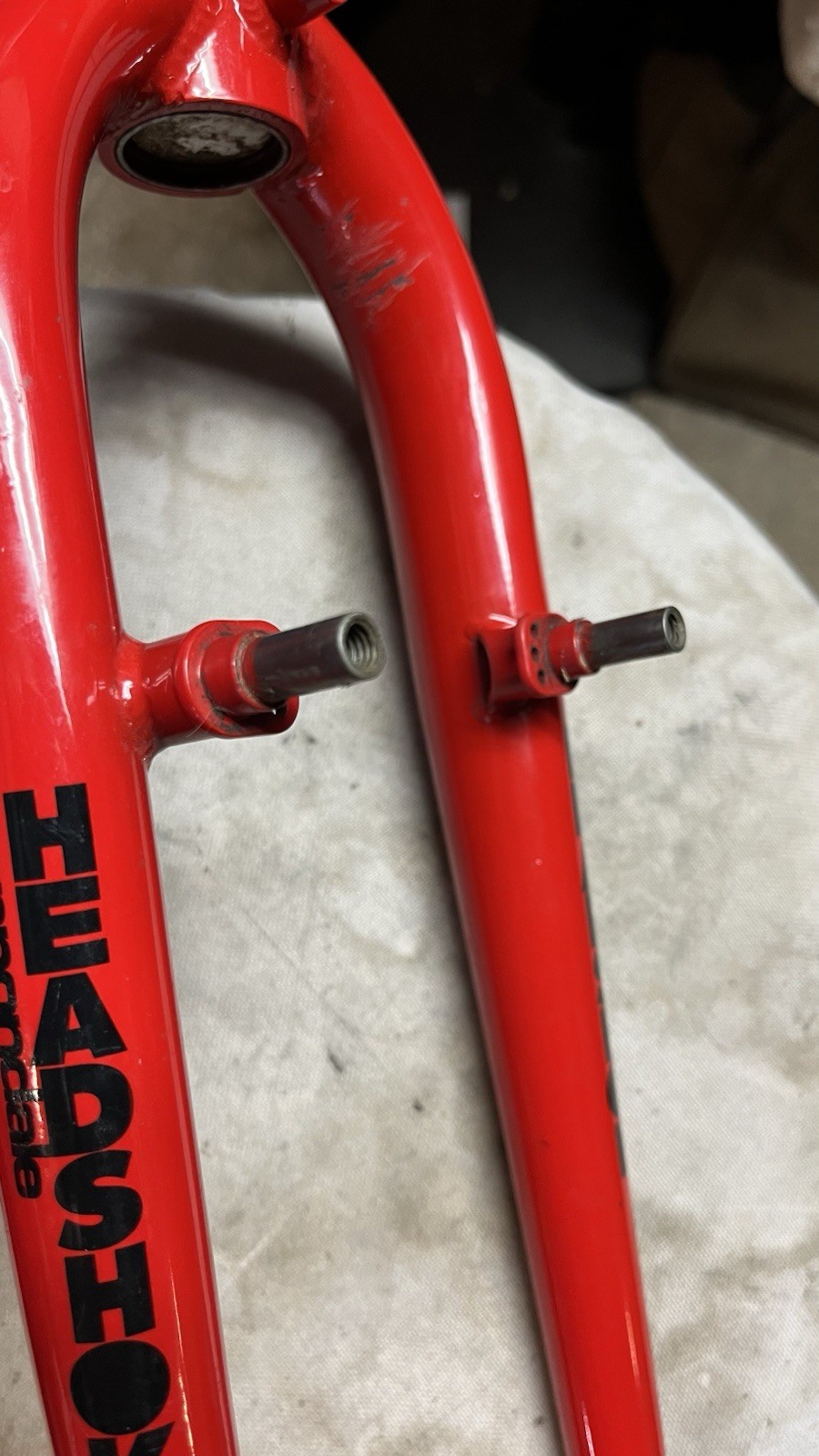 Cannondale Headshock Red 26″ Rim Brake 1.5″ Mtb Fork