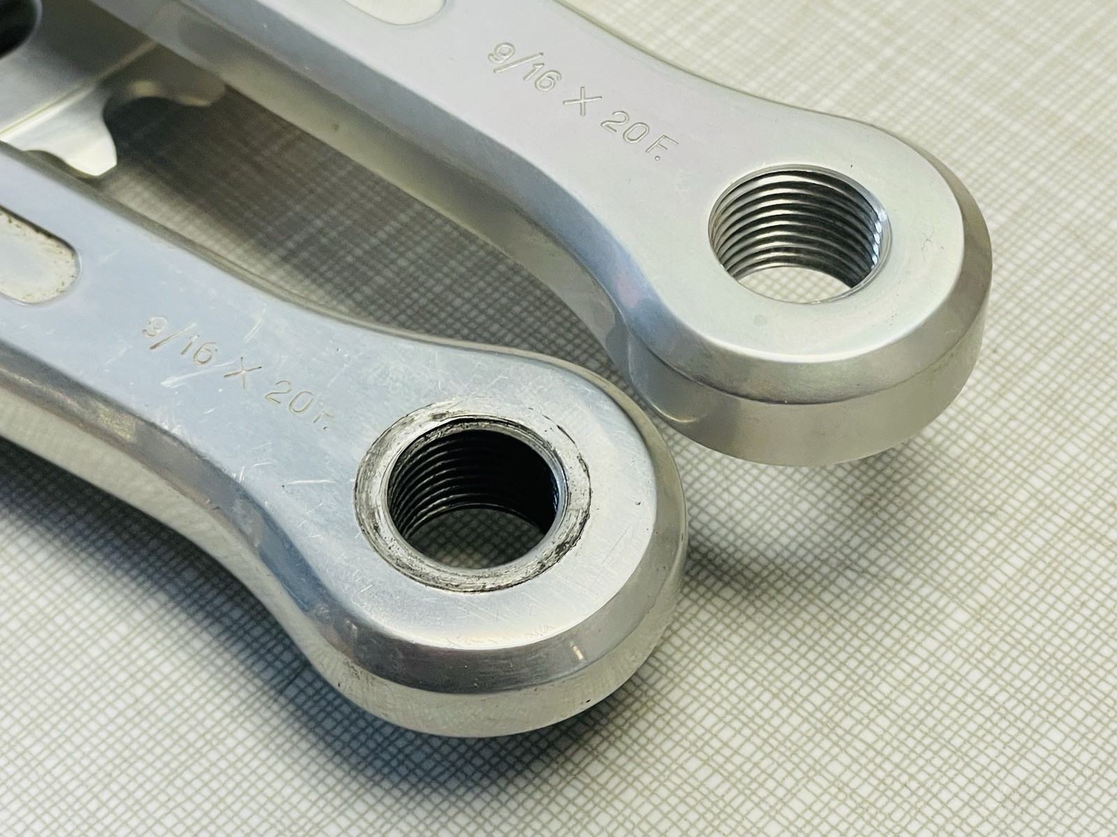 Vintage NOS Campagnolo Gruppo Sport 3-Bolt Racing Crankset 52-42 170mm