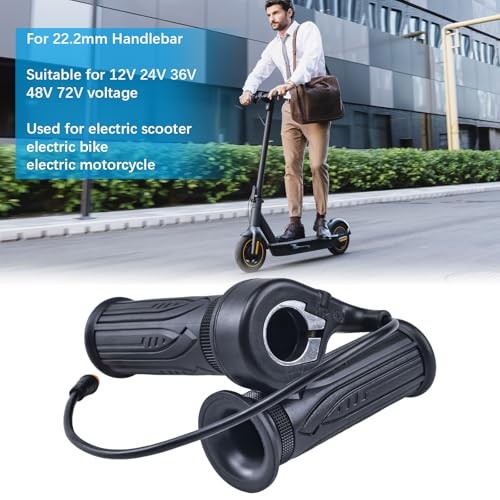 Flylin EBike Throttle Grip, 20X Electric Bicycle Scooter Twist Throttle, with