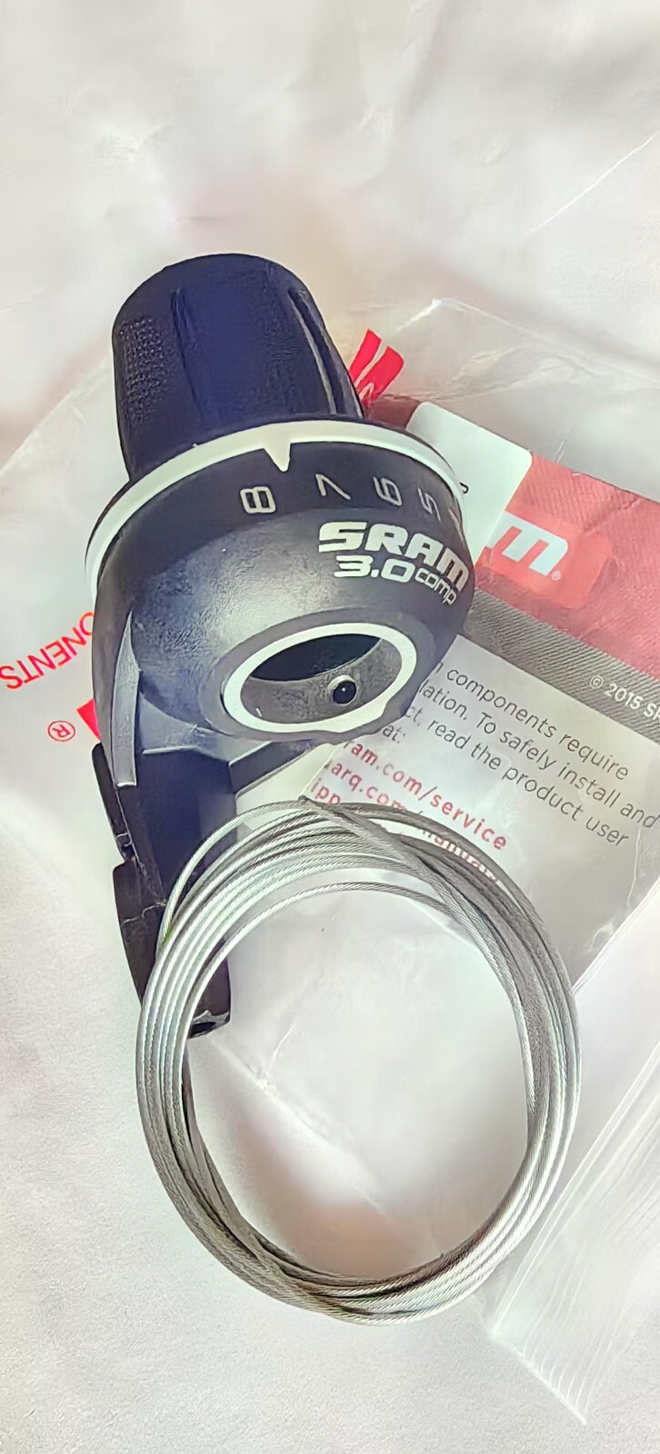 SRAM 3.0 Comp Shifter Micro Index Twist Grip Shifter 8 Speed only