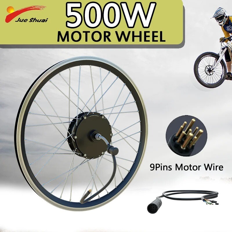 36V/48V 250W/350W/500W MTB E-bike Front/Rear Brushless Gear Hub High Speed Motor