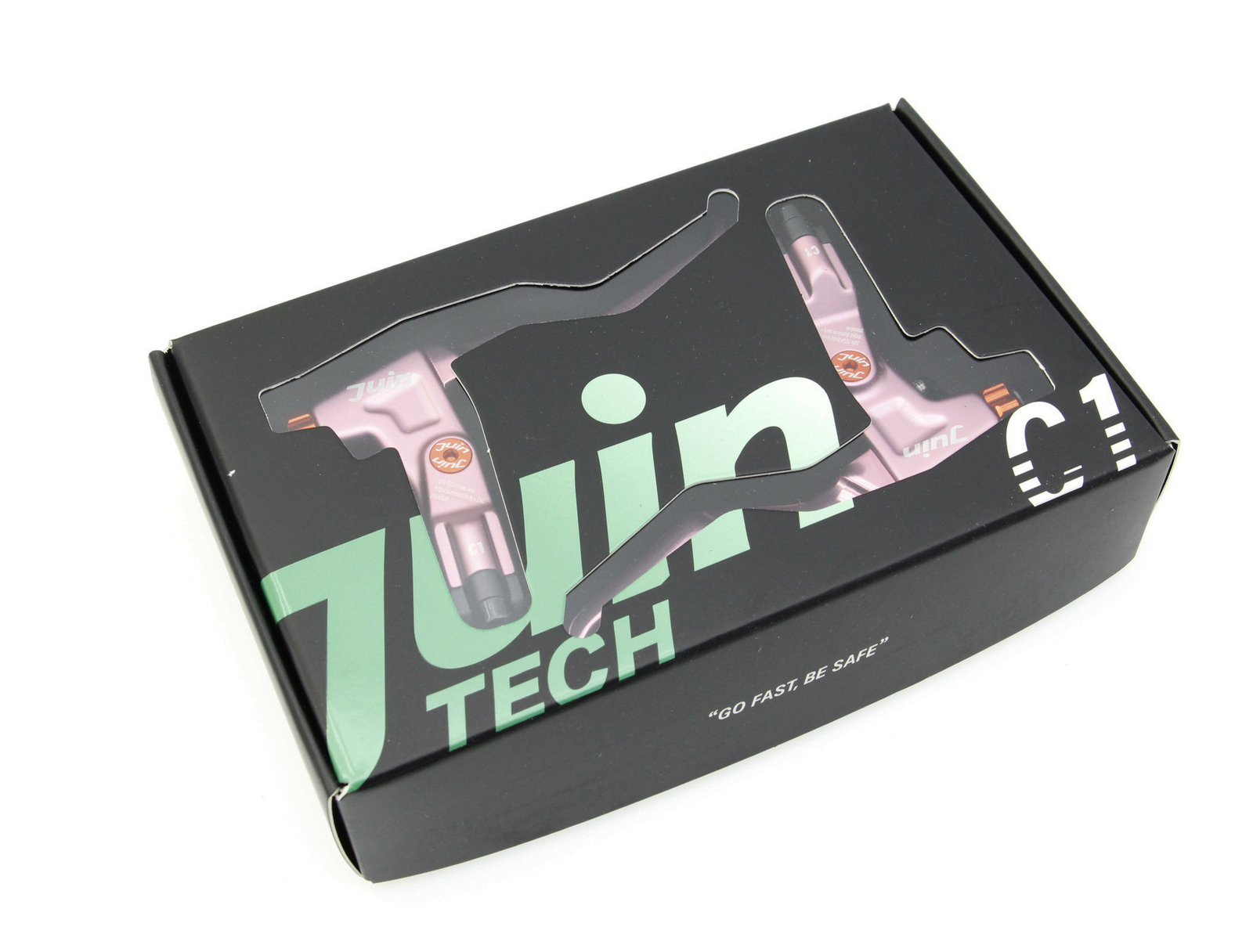 Juin Tech C1 eBike City Folding Cycle Cable-Actuated Brake Lever Set Pink