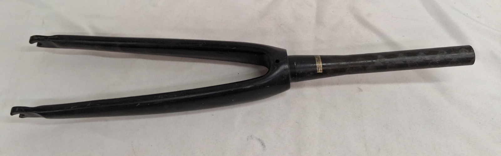 Black Carbon Fiber/Aluminum Bicycle Fork 300mm