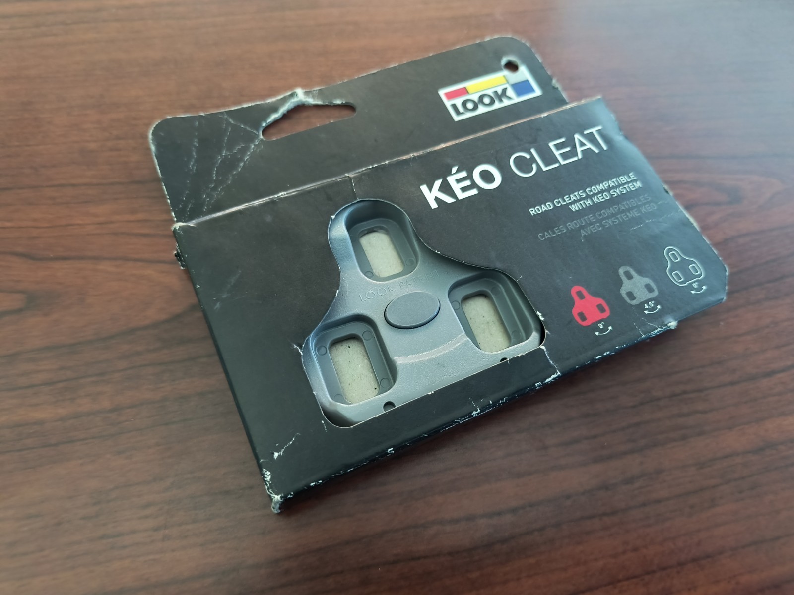 Look Keo Blade Carbon Clipless Road Pedals, 9/16″, Ti Axels, with New Cleats