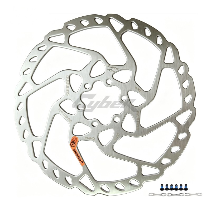 Shimano RT66 180mm 6-Bolt Disc Rotor SM-RT66 (Includes 6 Bolts & 3 Washers) Bulk