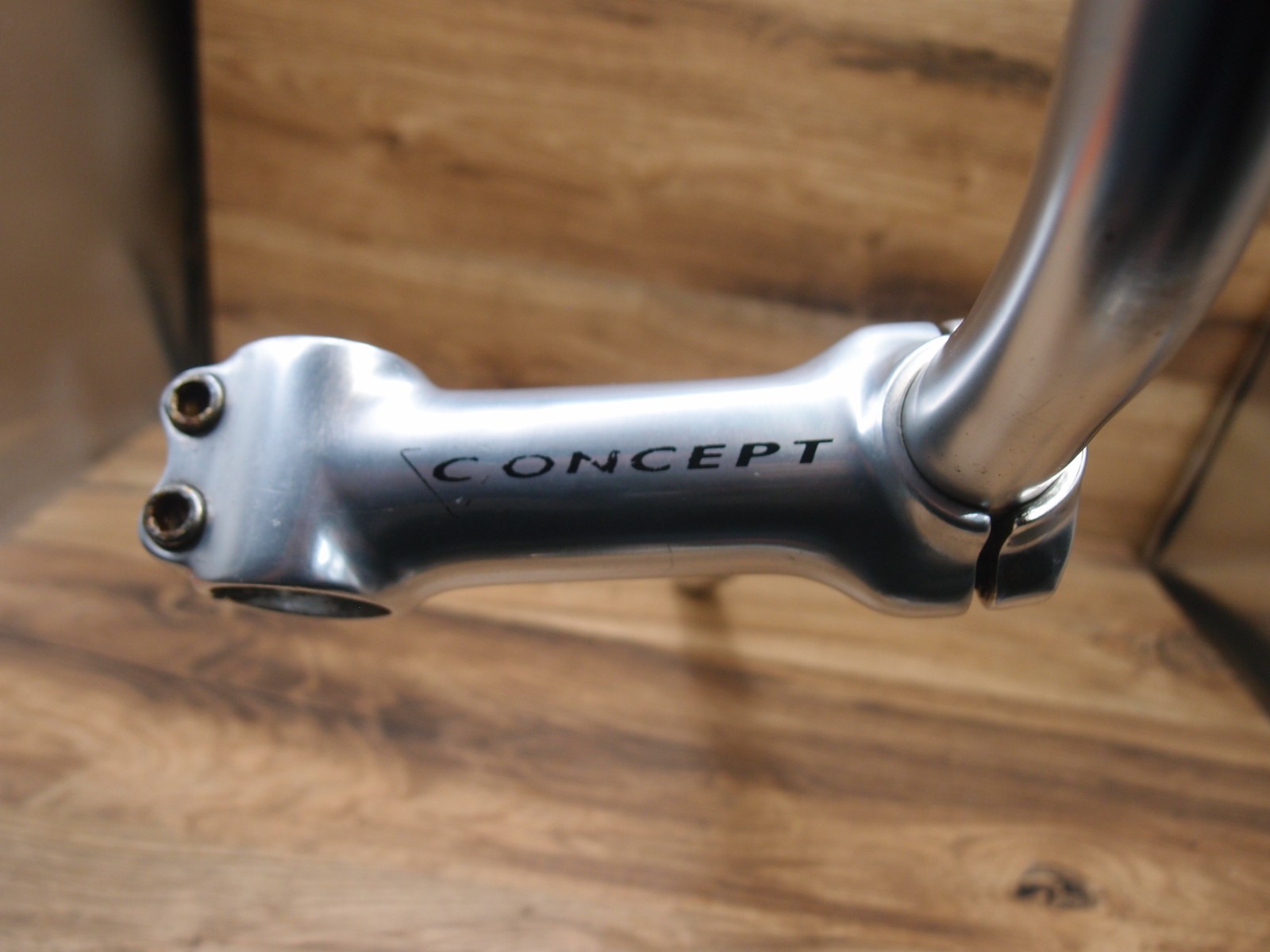 riser handlebar Humpert Race Power Downhill + ahead stem Concept 1 1/8 in