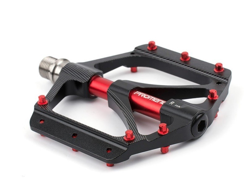 Aluminum titanum axle Road MTB Mountain Bike XC Bicycle Pedal Flat Pedals