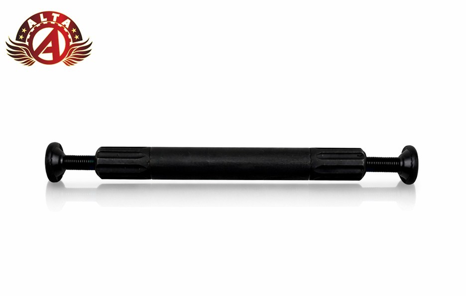 ALTA 19mm 8 Spline Crank Spindle Axle Bolt Drive BMX 3pc Crank Black 150mm Bolt.