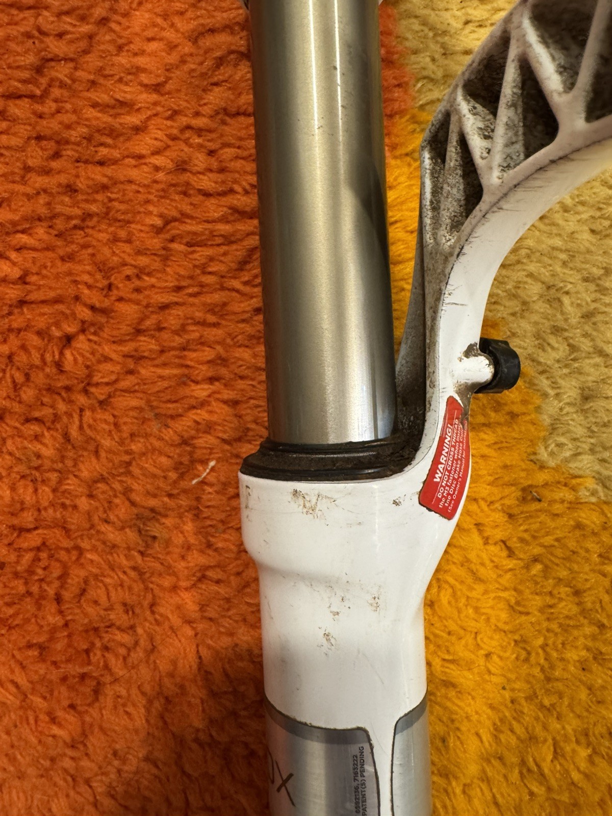 Fox Factory F29er RLC100 Disc 32 Mtn Bike Fork 29″ 100mm Lockout White QR MTB