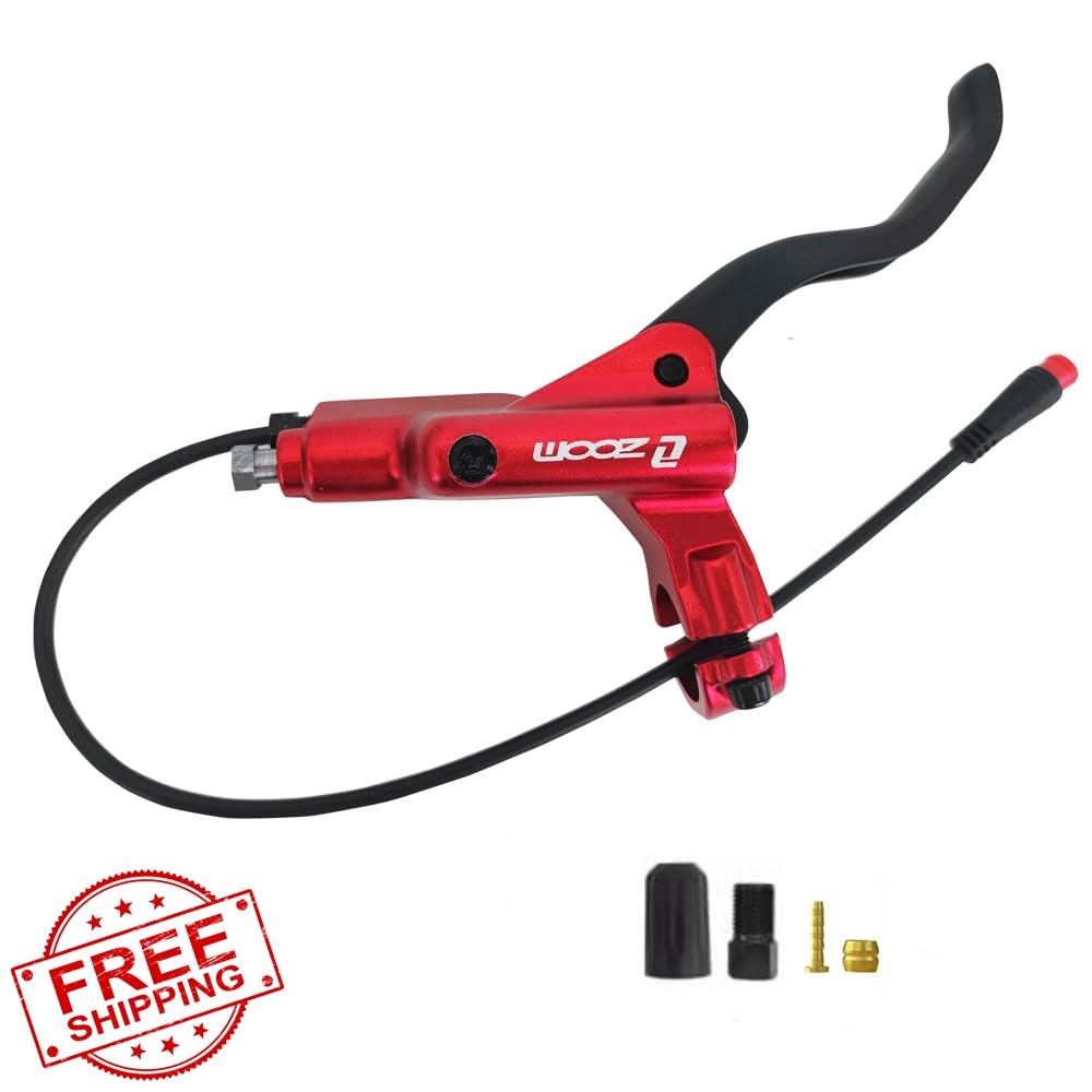 Akantor Zoom HB-876E Red Right Handle ebike Brake Lever