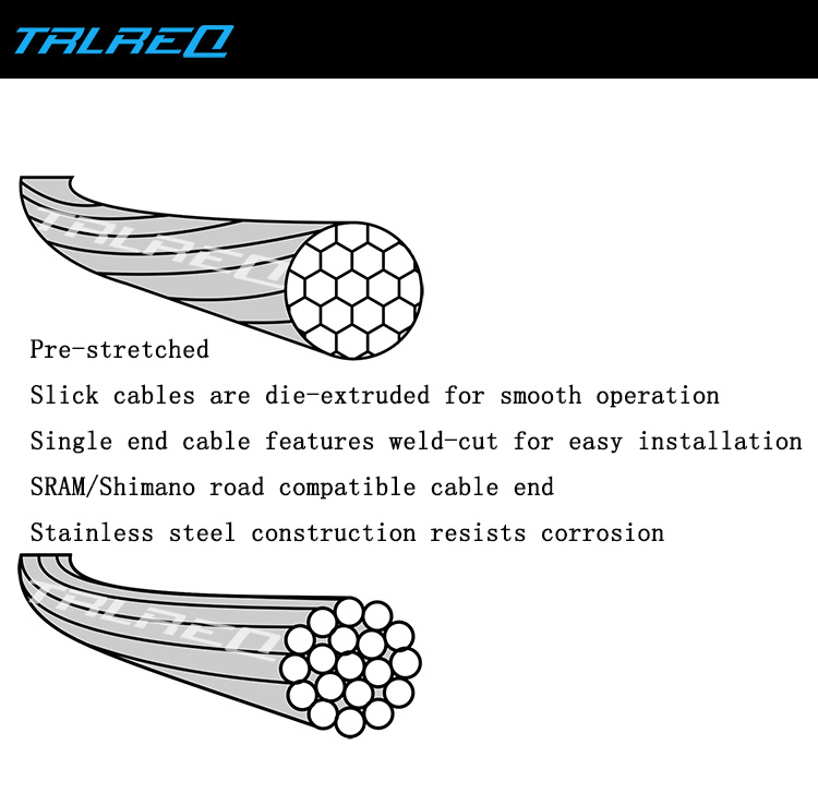 1PCS Slick Stainless Shift Derailleur Shifter/Brake inner Cable for shimano sram
