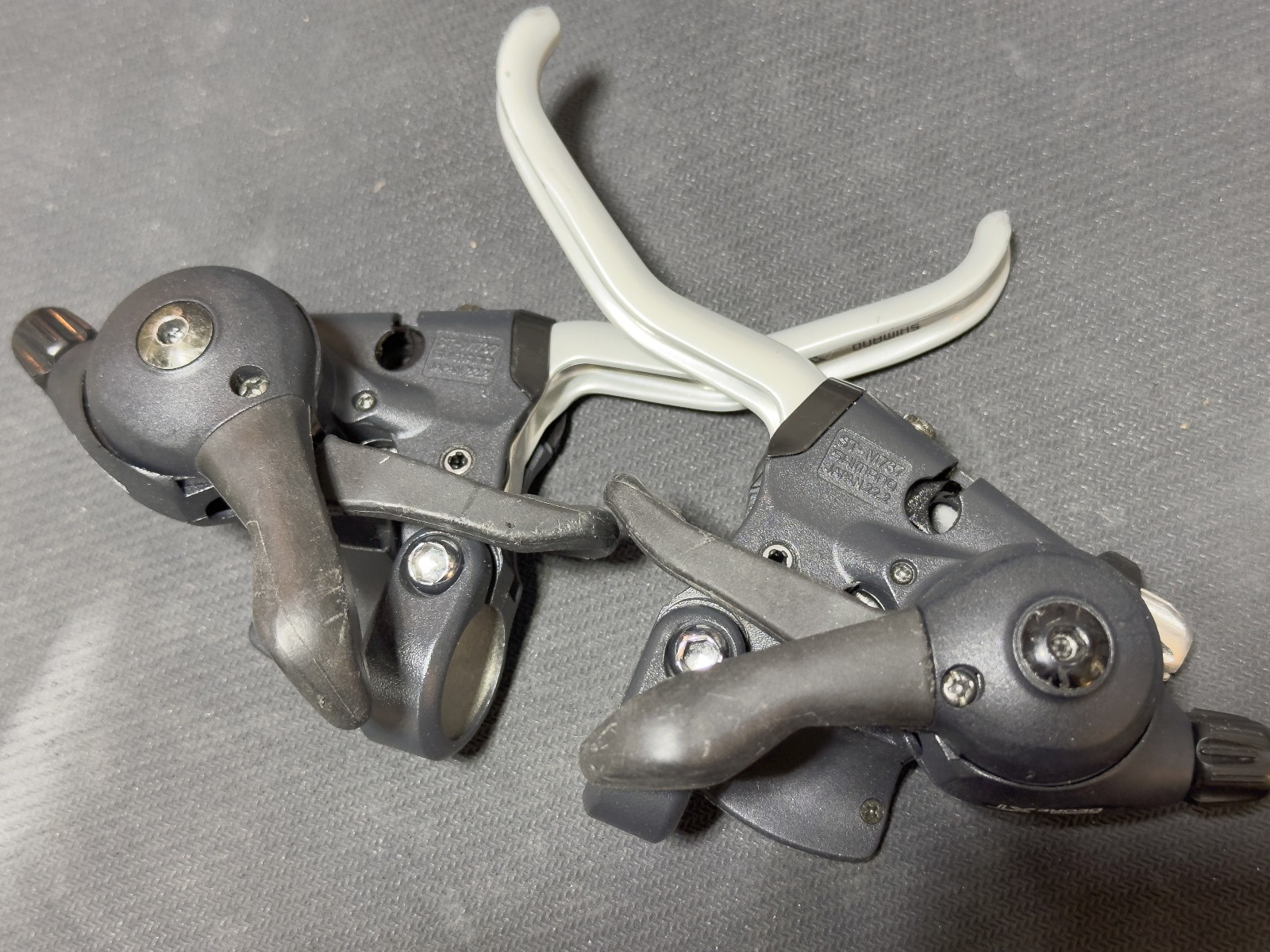 Vintage Shimano Deore XT 3×8 speed mini groupset