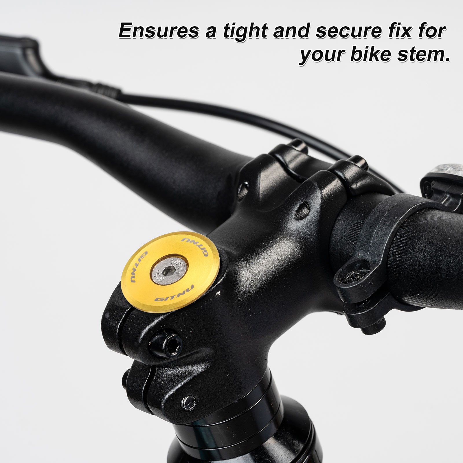 1Pcs 1-1/4 Headset Stem Top Cap Bicycle Stem Top Cap Cover with Bolt Purple