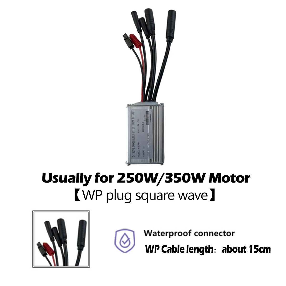 JN 36V 48V 15A 250W 350W Controller Motor w/Display Set 3 Pin 9 Pin E-Bike Parts