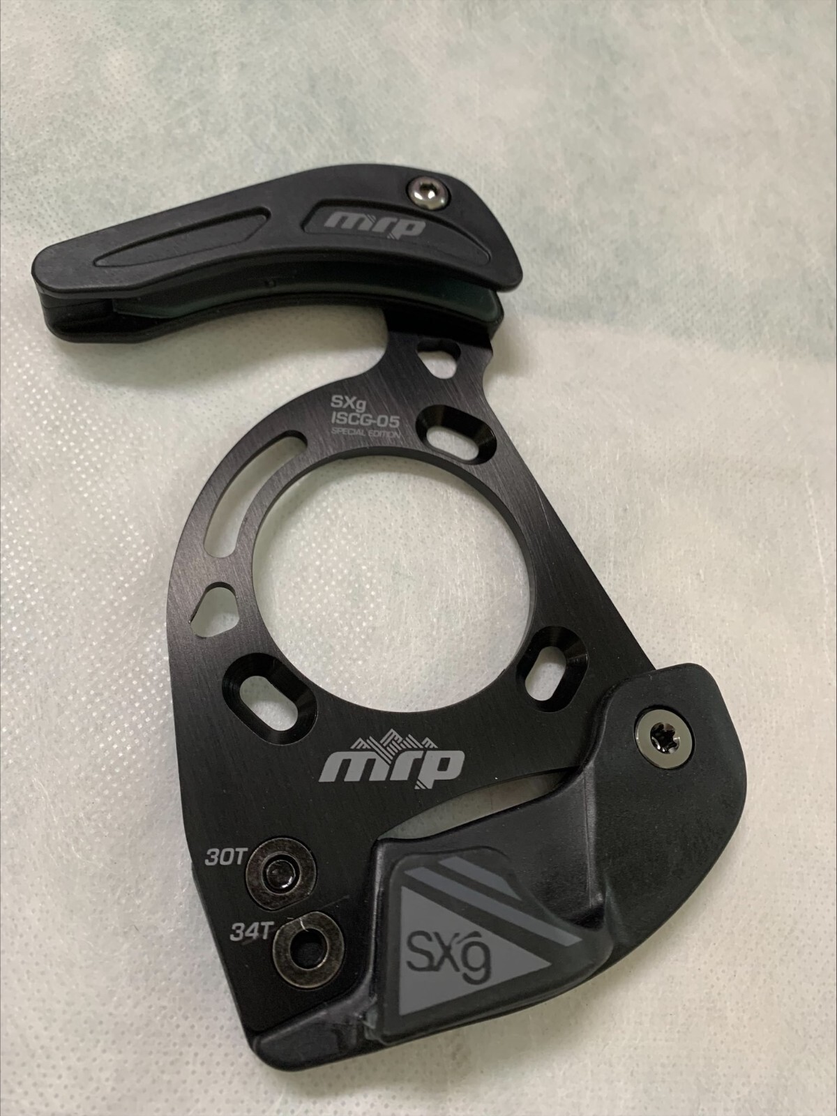 MRP SXg SL Chain Guide – 30-34T, ISCG-05, Black Alloy Backplate
