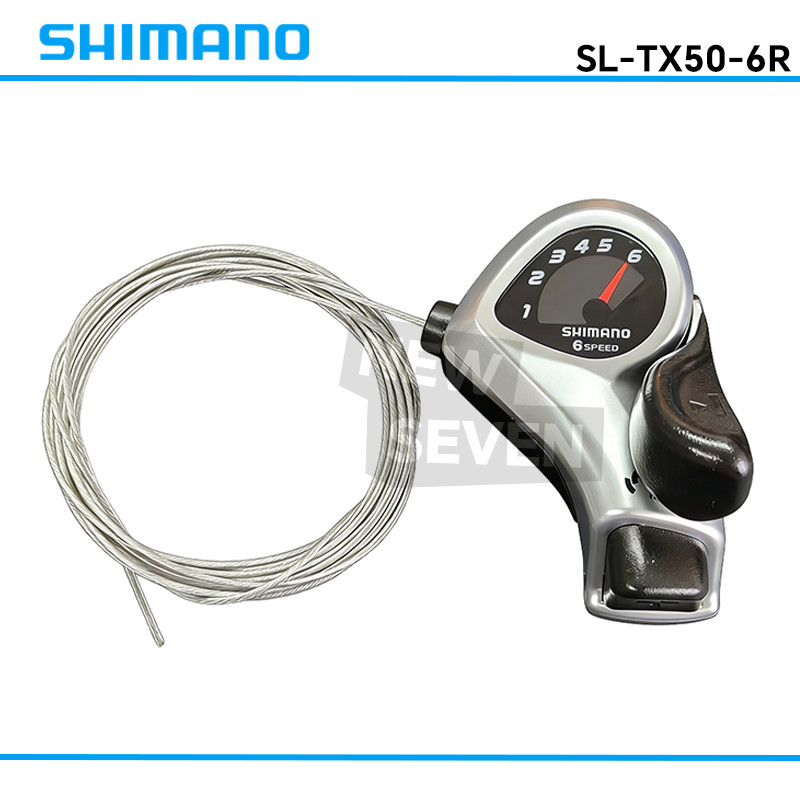 Shimano Tourney SL-TX50 Thumb Gear Shifters 3/6/18 Speed Shifter With Display-OE