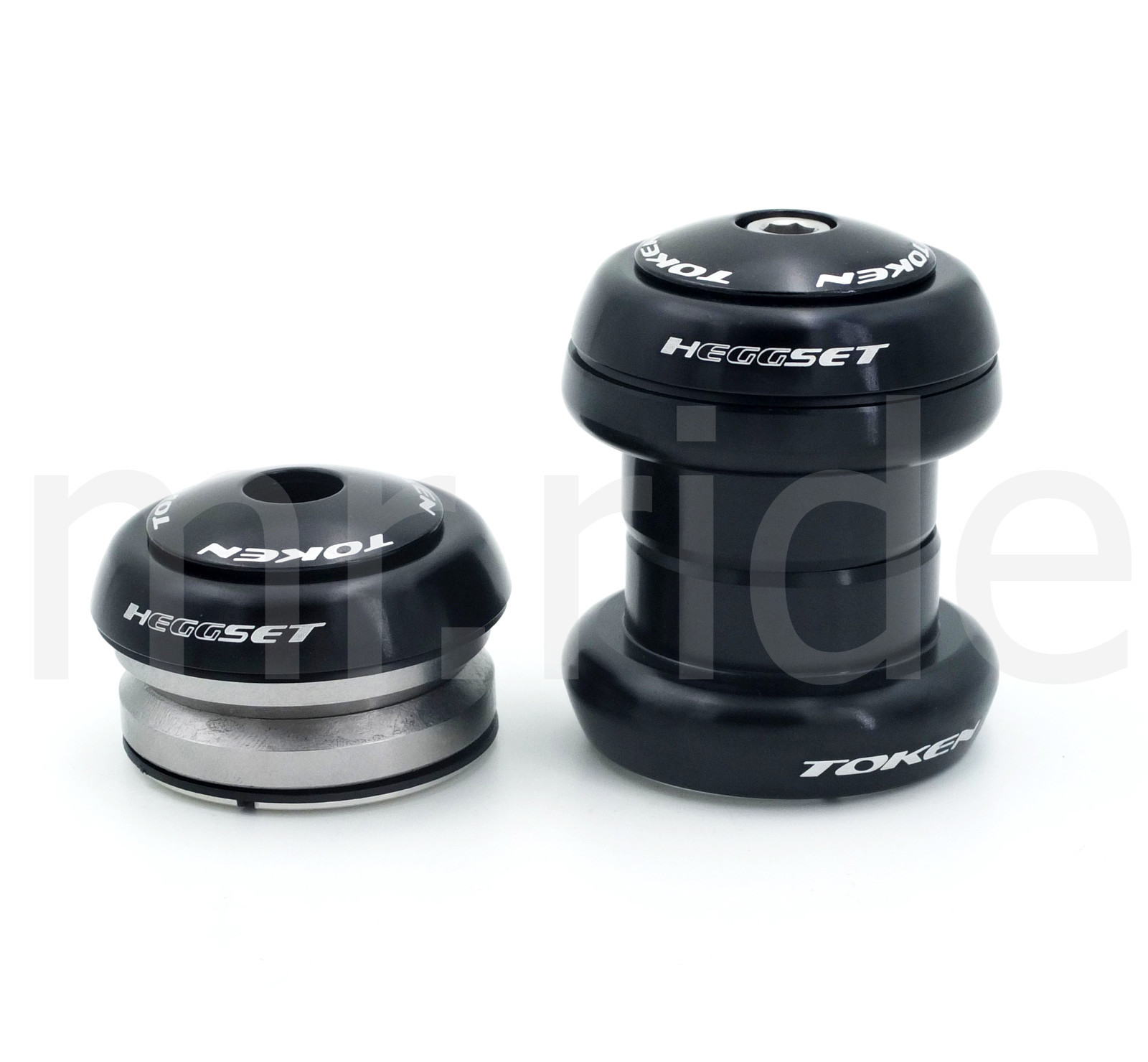 Head set TOKEN «Heggset» TK 060 for 1 1/8″ integrated + threadless Black