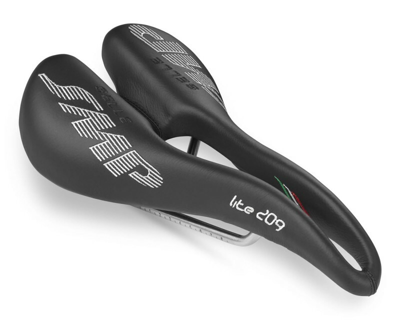 Selle SMP Lite 209 Bike Saddle Bike Saddle Black – Made in Italy