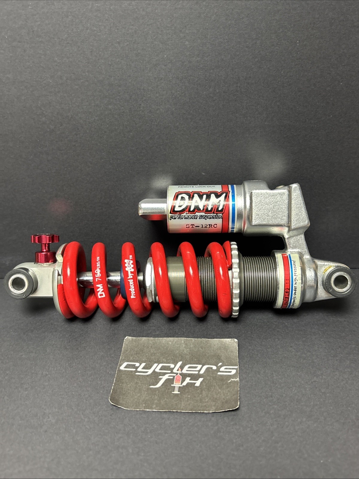 NOS DNM Burner ST-12RC 750Lbs Downhill Mountain Bike Rear Shock Mtb Suspension