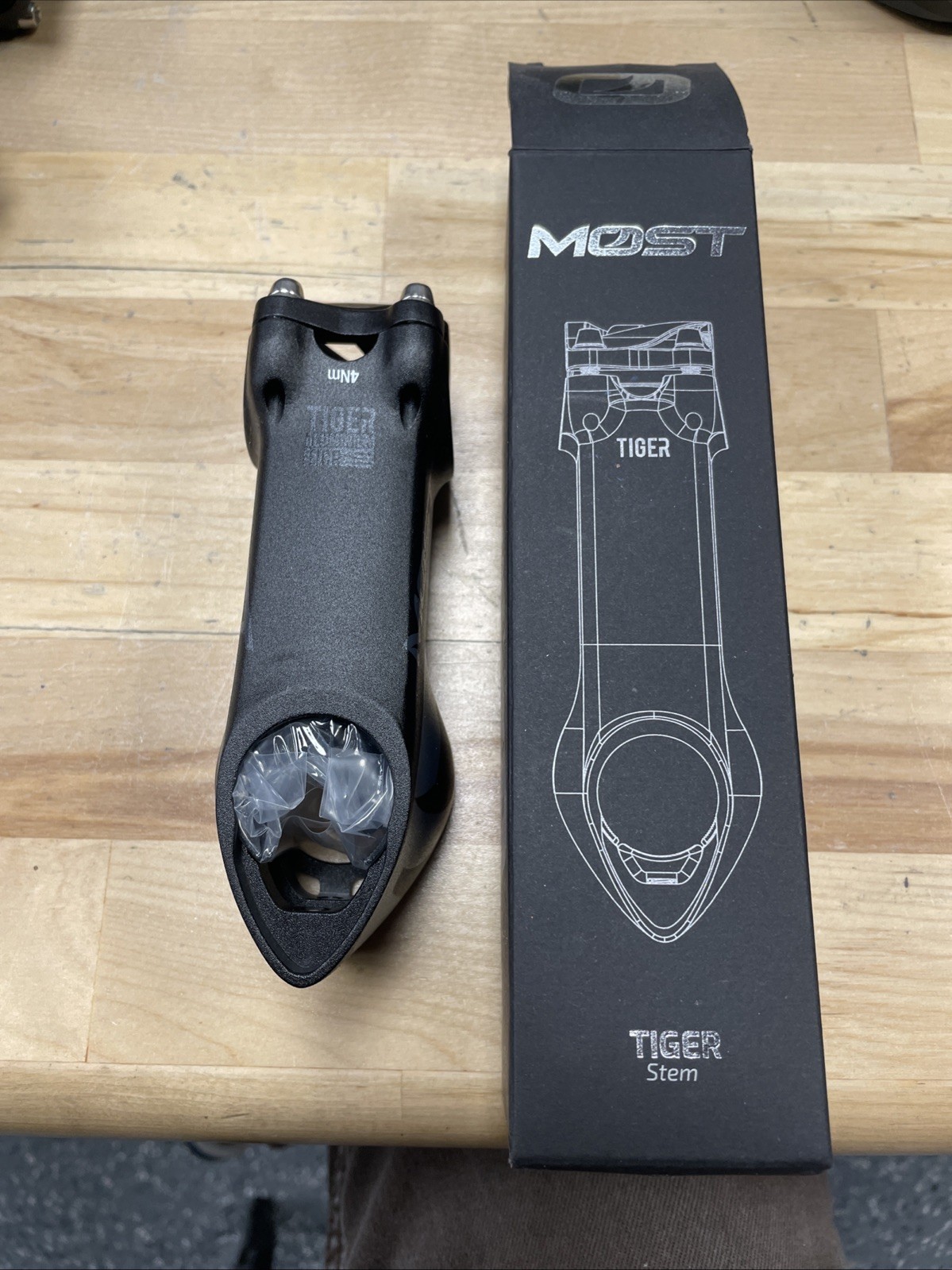 Pinarello / Most Tiger ALU Aero TiCR Stem 31.8mm x 90mm – 8°