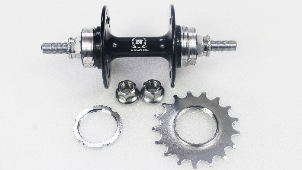 Fixed Gear Freewheel cog spacers set of 5pcs (1,1.5,2,2.5,3mm) 7075 Alloy BLACK