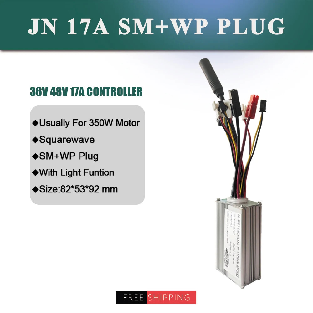 36V 48V 250W 350W 500W 750W 1000W 1500W Ebike Controller with SM WP Connector Us