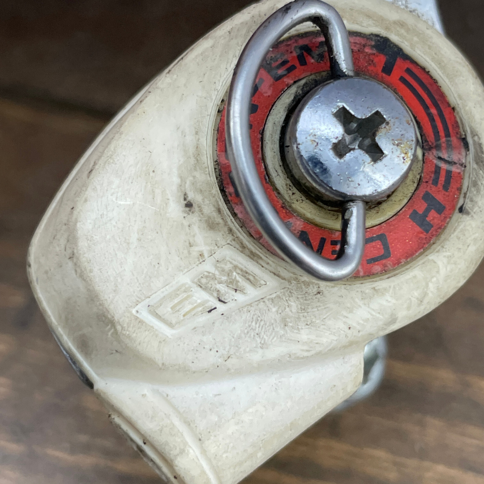 Vintage Shimano EM Thumb Shifter Right 80s MTB Friction Shift ATB 80s White