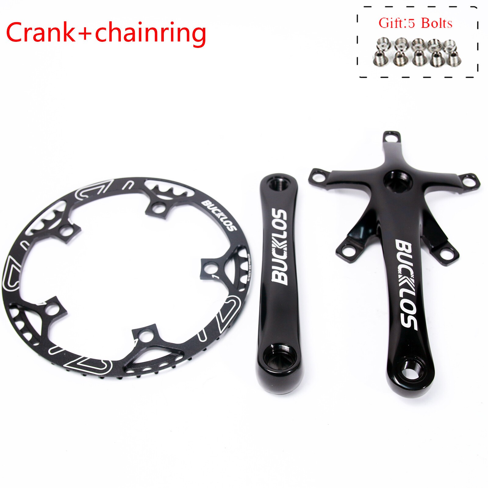 Bicycle 130BCD 45-58T Chainring 170mm Crank Road Folding Bike Chain set Sprocket