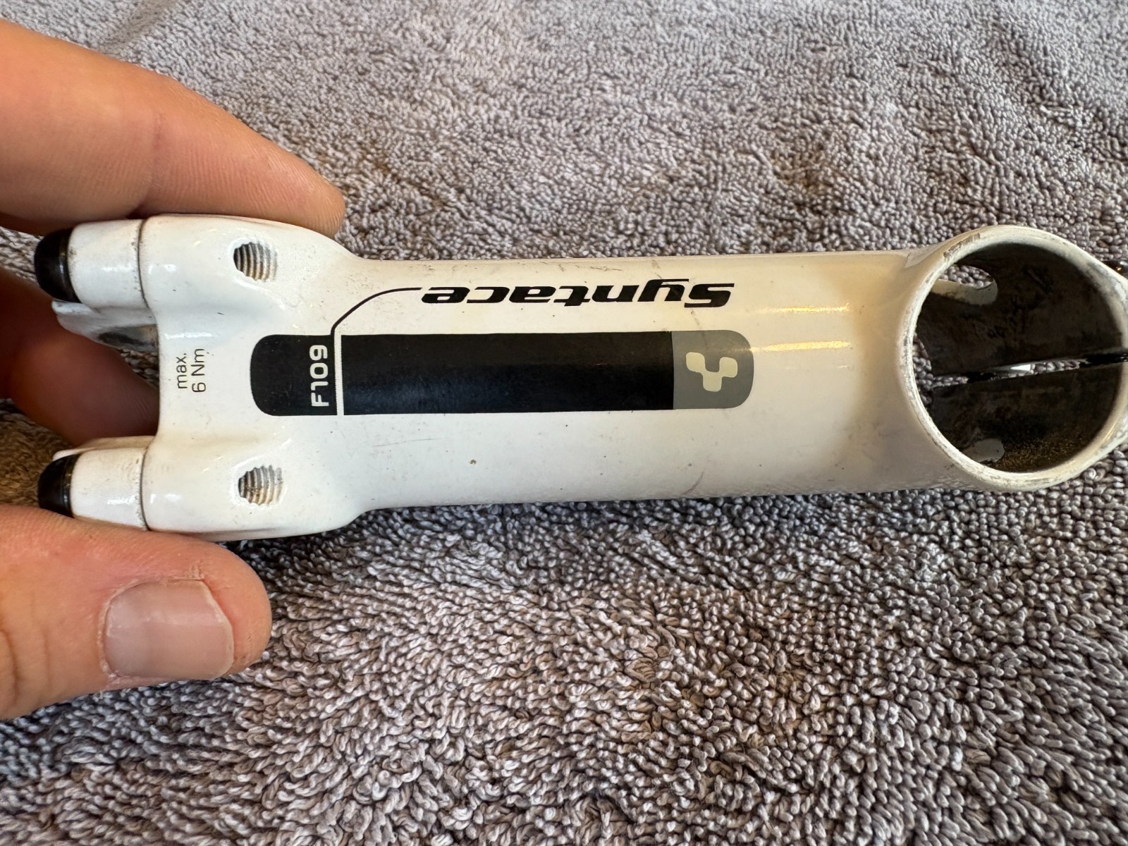 Syntace F109 100mm x 31.8mm White Bike Stem