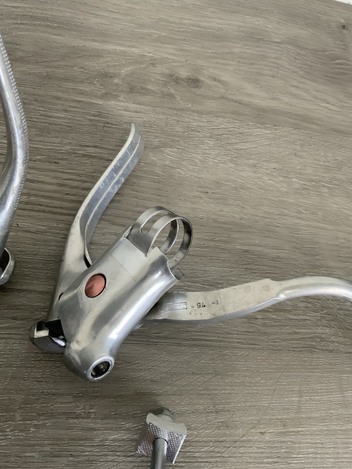 DIA-COMPE FORGED BRAKE SET CENTER PULL 55-65 MM REACH DUAL LEVERS GUIDES STRADDL