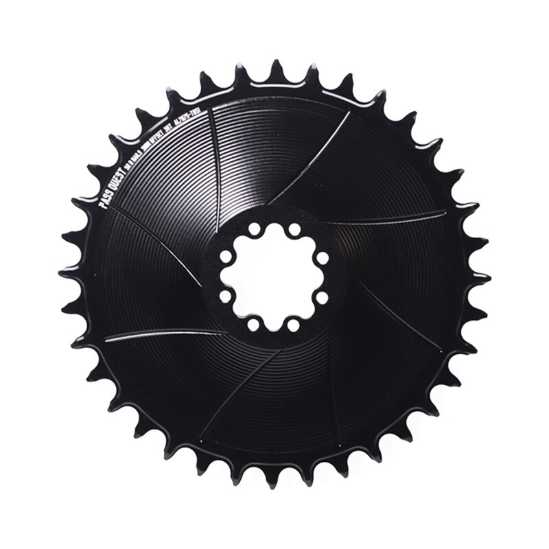 PASS QUEST Direct Mount Chainring 3MM OFFSET For 8-bolt Crank 28-38T