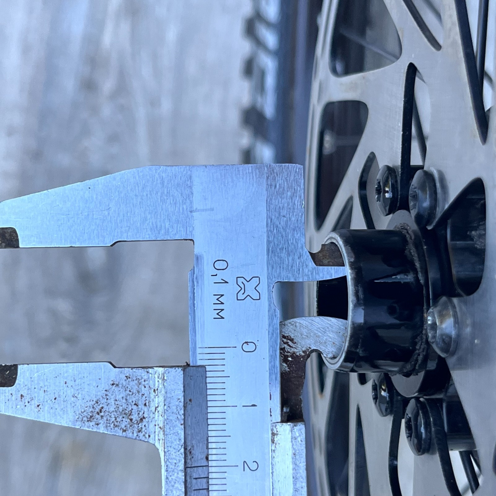 Rim front wheel wheel 26 Cannondale Perp 26 Schwalbe Big Betty