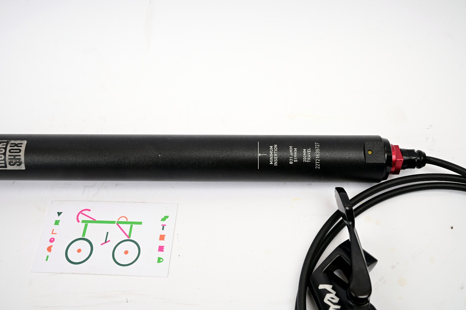 RockShox Reverb Stealth Dropper Seatpost, 31.6mm, 200mm Travel MTB Seat Post
