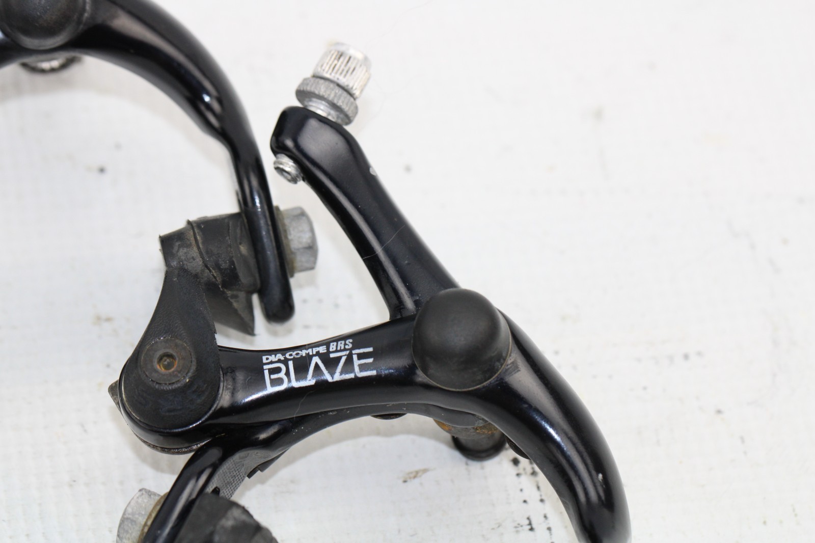 DIA COMPE BLAZE BRS BRAKE SET Calipers Front Rear Rim Brakes 290g Black Vintage