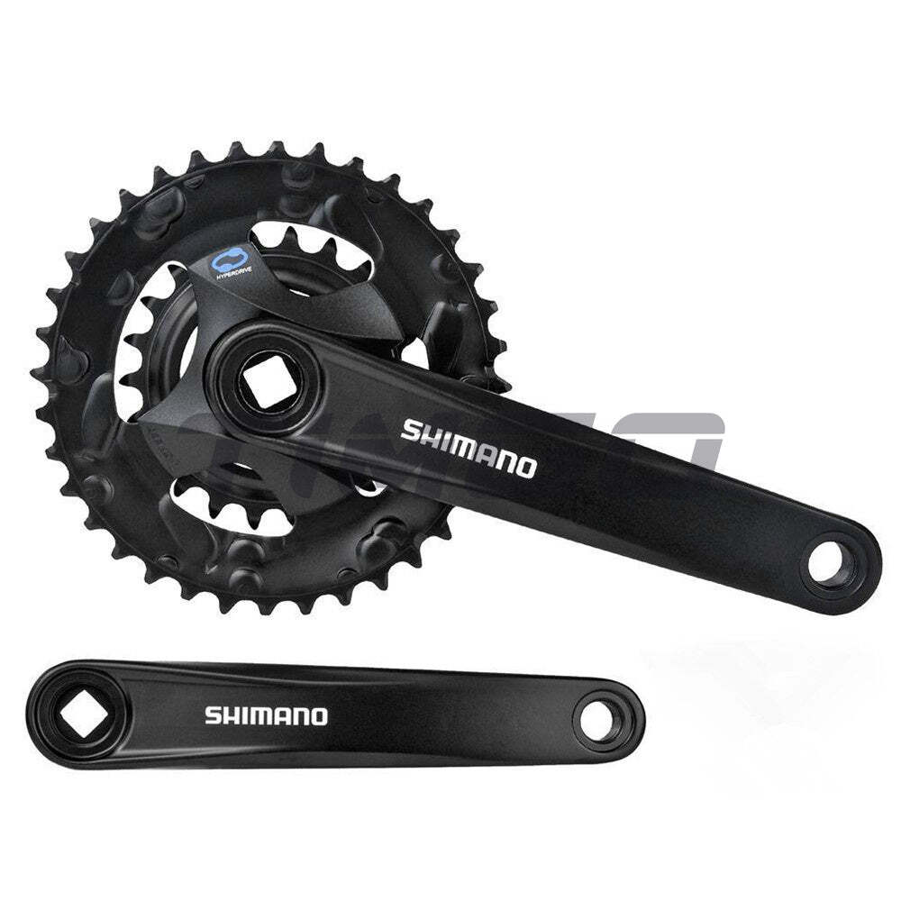 Shimano Altus FC-M315 2×7/8 Speed MTB Bike Crankset 36-22T 170mm BB-UN101